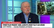 "Trzeba zrobić w Rosji porządek". Wałęsa w CNN o historycznej szansie