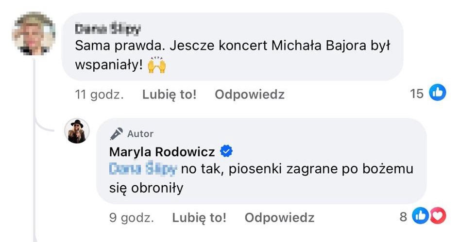 Maryla Rodowicz uderza w Adama Sztabę