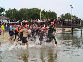 Dąbrowa Górnicza triathlonem stoi. Sportowe emocje rozgrzały miasto w pochmurną niedzielę