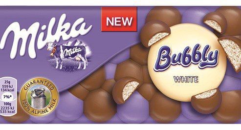 Bąbelkowa radość reklamuje nową czekoladę Milka Bubbly (wideo)