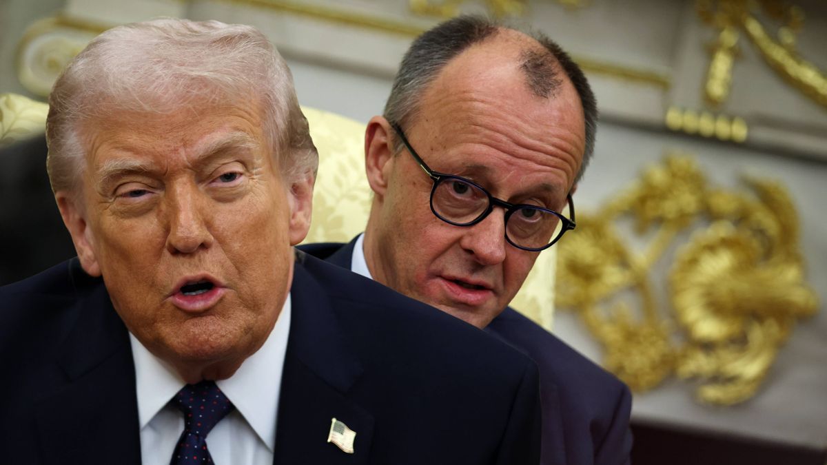 Donald Trump i Friedrich Merz