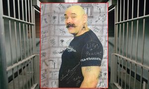 500 prac więźnia trafi na aukcję. Rysunki z więziennej celi