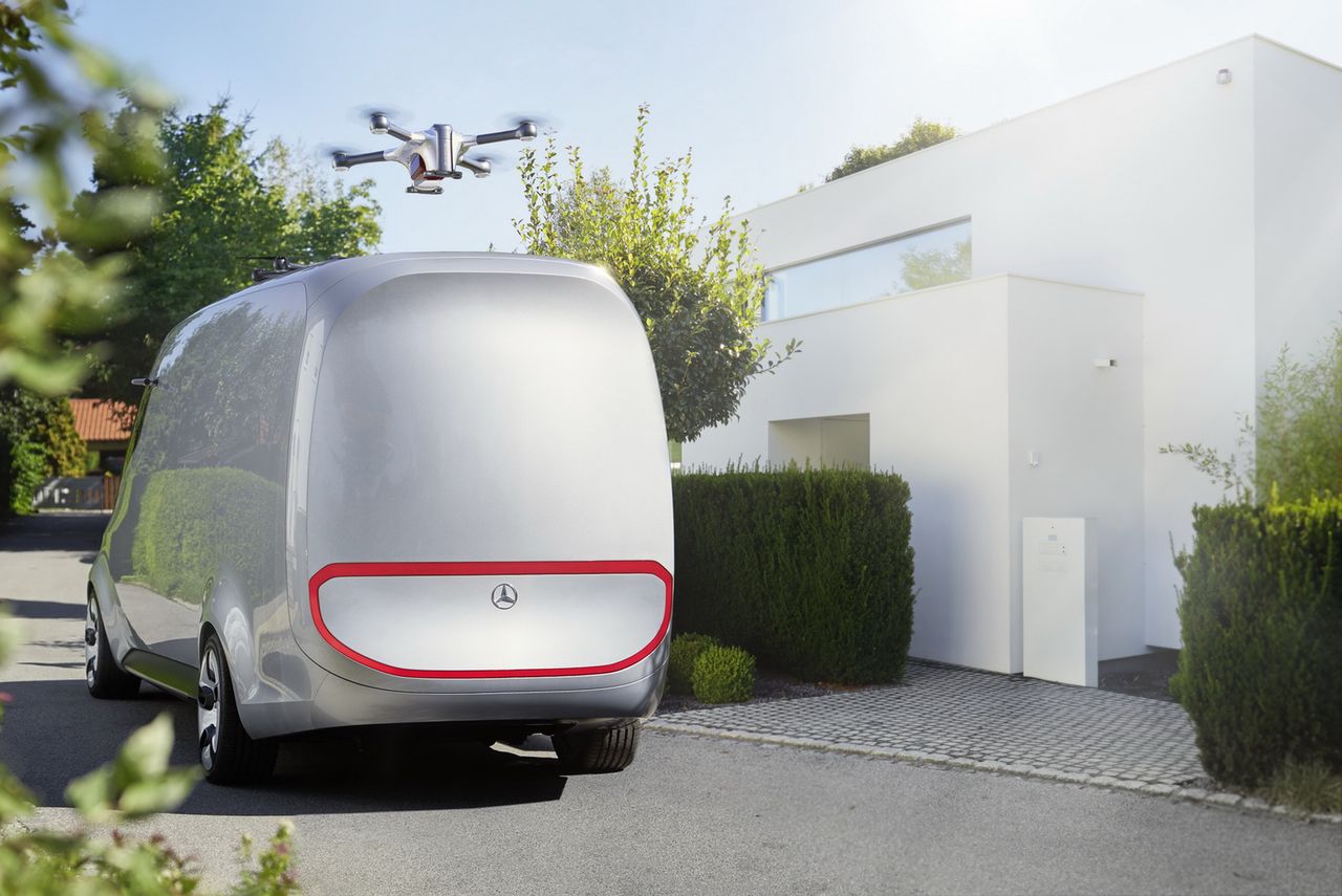Mercedes Vision Van i koncepcja transportu przyszłości