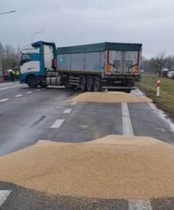 Gorąco w Dorohusku. Zboże z Ukrainy zostało wysypane