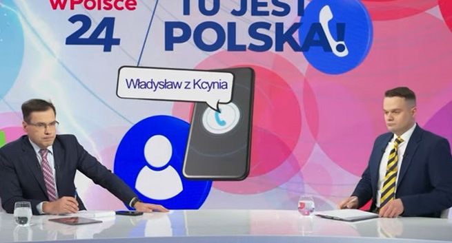 W telewizji wPolsce24 publicystyka z telefonami od widzów