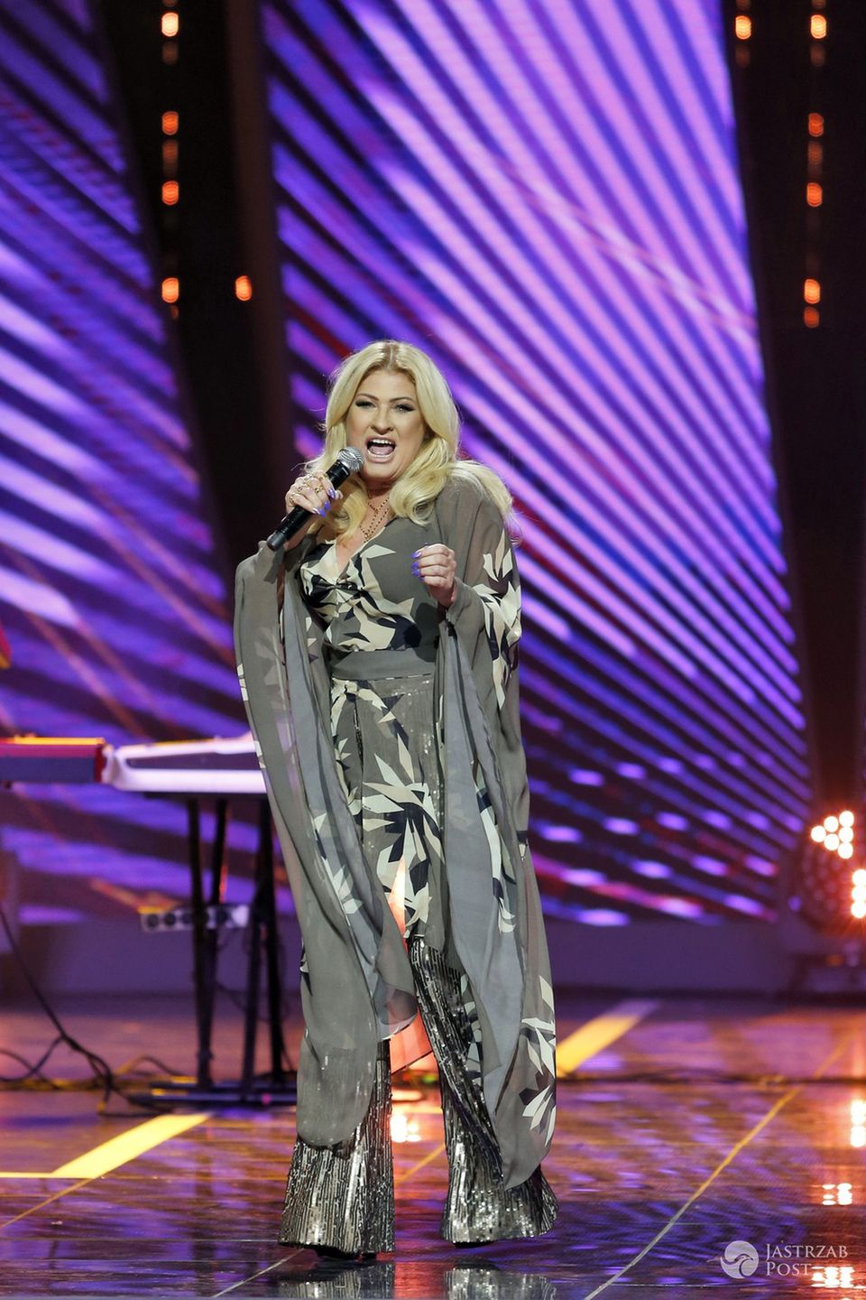 Beata Kozidrak na festiwalu w Sopocie 2017