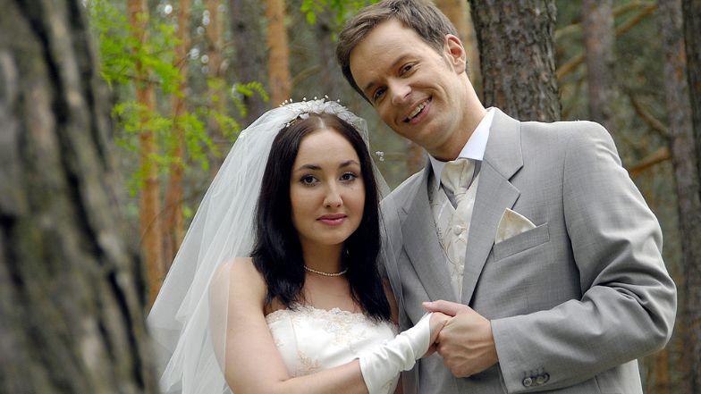 Monika Obara u boku Stefana Mollera w "M jak Miłość"