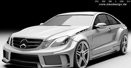 Mercedes-Benz klasy E Coupé według MEC Design - paker