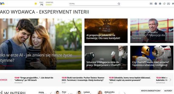 Sztuczna inteligencja zastąpi pracowników mediów? "To szansa dla dziennikarzy"