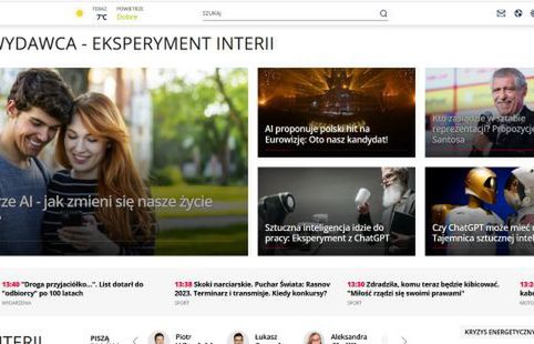 Sztuczna inteligencja zastąpi pracowników mediów? "To szansa dla dziennikarzy"