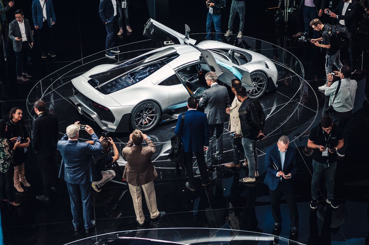 Mercedes-AMG Project One podczas Frankfurt Motor Show