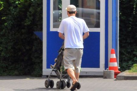 Wieczorkowscy na spacerze