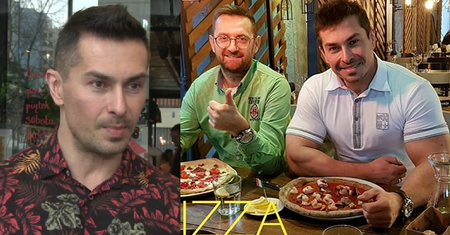 Łopucki odkrył dietetyczną pizzę... "Daje poczucie bezpieczeństwa"