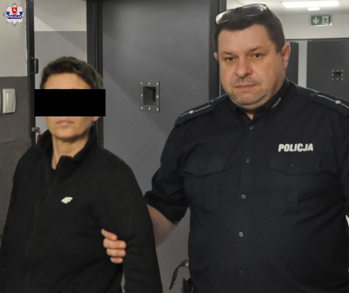 Policjanci z Opola Lubelskiego zatrzymali 43-latkę
