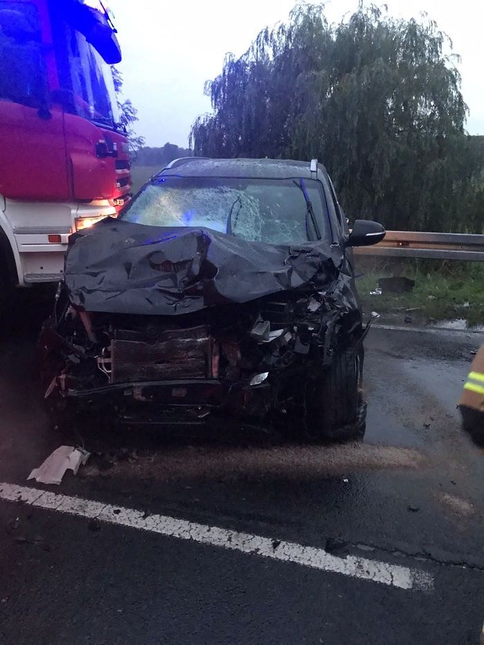 Tragiczny wypadek z udziałem volkswagena i kii w Łęcznej