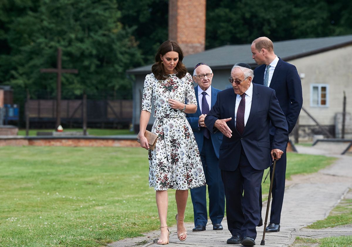 CNN podało, że para książęca odwiedziła polski obóz koncentracyjny. Rażąca wpadka zagranicznych mediów