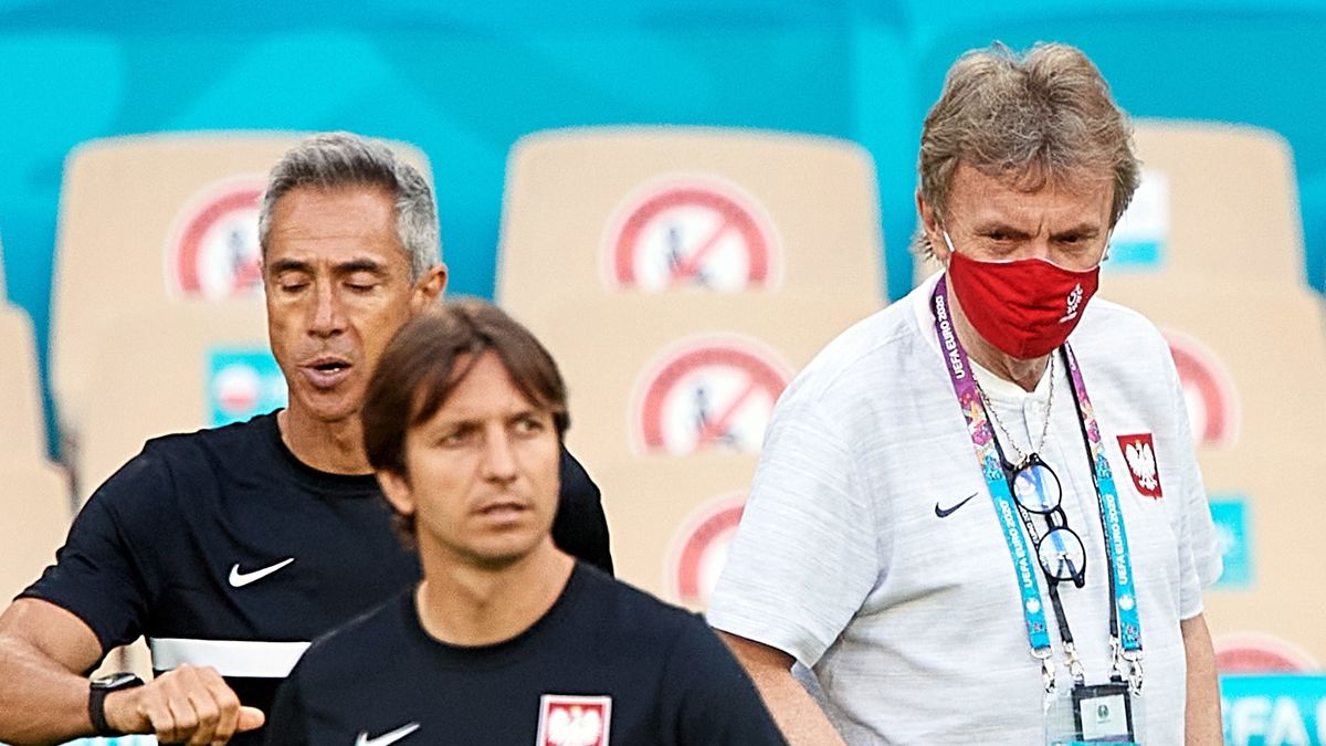 Na zdjęciu (od lewej): Paulo Sousa, Victor Manuel Sanchez Llado i Zbigniew Boniek