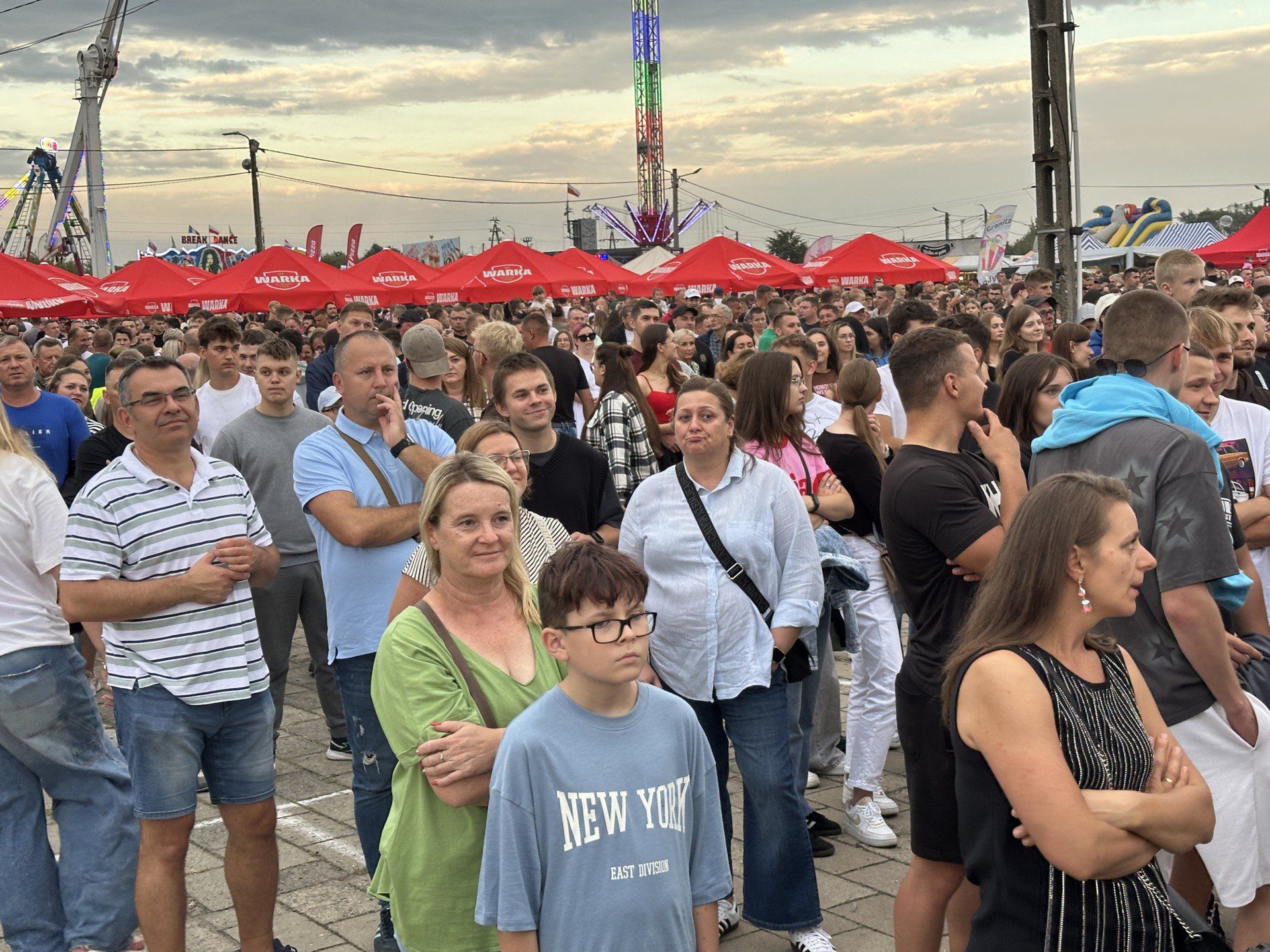 Tłumy ludzi na Święcie Warki.