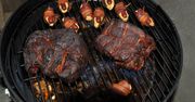 Grillowane steki z łopatki wołowej bez kości (mięso i tłuszcz)