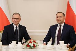 Duda rozmawia z Nawrockim. "Żeby mógł to sobie jeszcze przemyśleć"