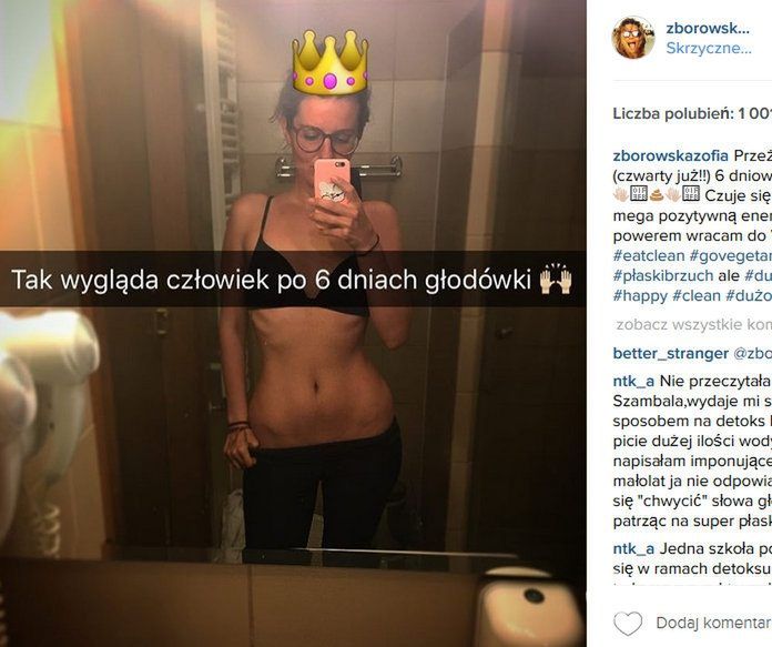 Zofia Zborowska (fot. Instagram)