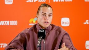 Sabalenka zszokowana przez organizatorów. "Nie spotkałam się z czymś takim"