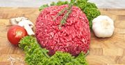 Surowe mięso mielone z wołowiny (90% mięsa, 10% tłuszczu)