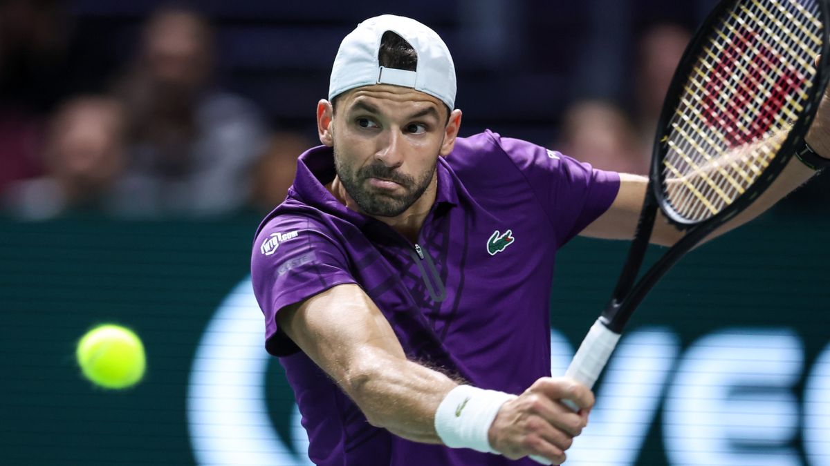 PAP/EPA / Christophe Petit Tesson / Na zdjęciu: Grigor Dimitrow