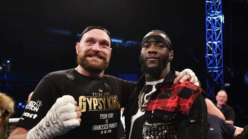 Zdjęcie okładkowe artykułu: Getty Images / Charles McQuillan / Na zdjęciu: Tyson Fury i Deontay Wilder