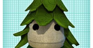 Człowiek...tfu sackboy choinka