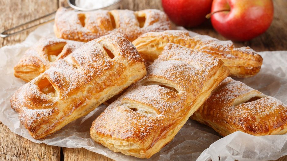 Szybkie ciasto francuskie z jabłkami