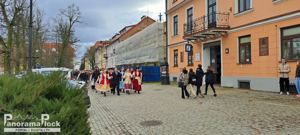 Polonez z Prezydentem Miasta Płocka Andrzejem Nowakowskim