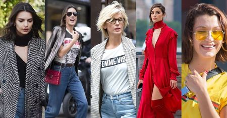 Najlepiej ubrane gwiazdy na co dzień w 2017 roku: Mołek, Hadid, Ambrosio, Ratajkowski... (ZDJĘCIA)