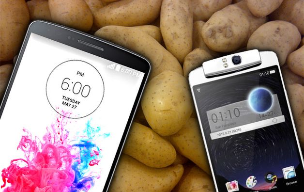 Tydzień w krzywym zwierciadle: smartfony i ziemniaki