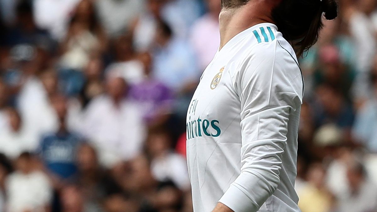 Gareth Bale w koszulce Realu Madryt