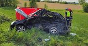 Śmiertelny wypadek pod Ostródą. Nie żyje jedna osoba