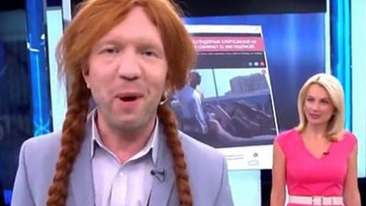 Skandaliczne zachowanie rosyjskich dziennikarzy