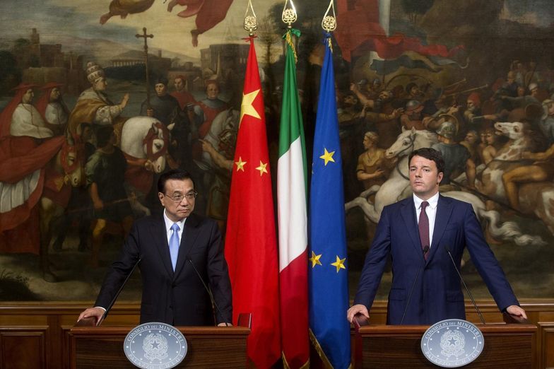 Matteo Renzi i Li Keqiang