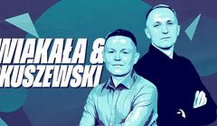 Dwójka komentatorów piłkarskich Canal+ we wspólnym programie