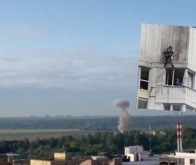 Ataki dronów w Moskwie. "Manipulacja rosyjska"