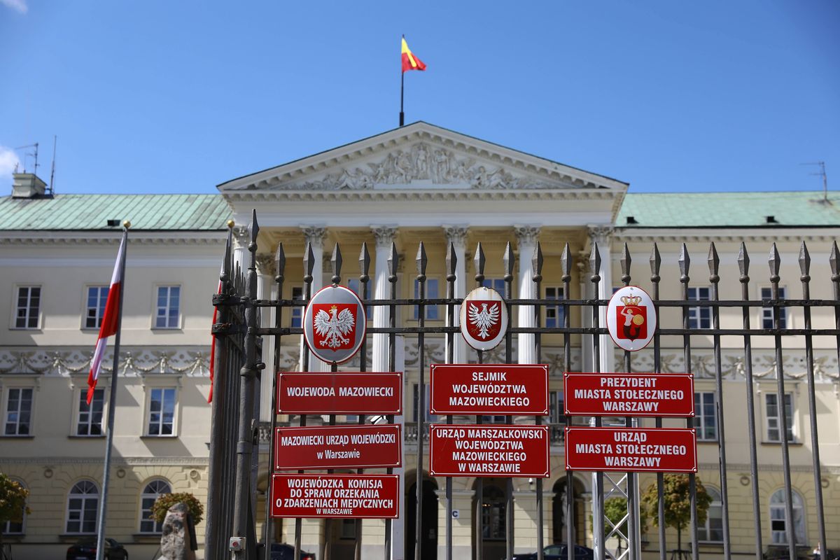 Warszawa. O uruchomieniu syren poinformował Mazowiecki Urząd Wojewódzki