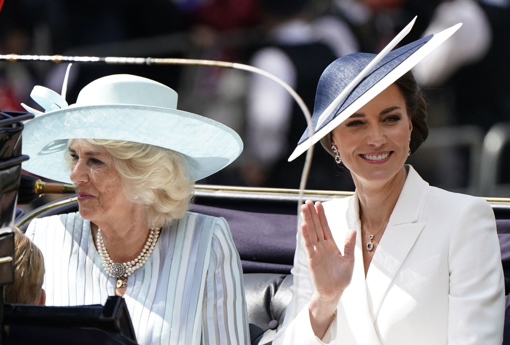 Księżna Kate podczas pierwszego dnia platynowego jubileuszu królowej Elżbiety II