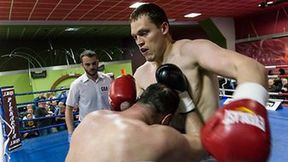 Krzysztof Kosela vs Maksym Pediura podczas gali EbroGym Fight Night w Tczewie (galeria)