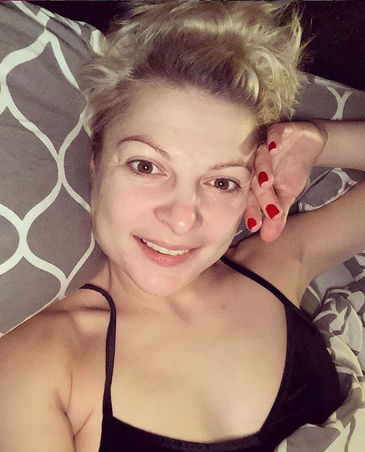 Magdalena Narożna z partnerem