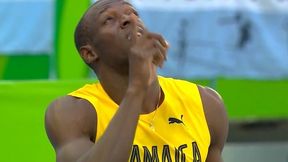 Usain Bolt po raz pierwszy na bieżni w Rio