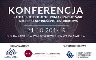 Konferencja "Kapitał Intelektualny" już 21 października