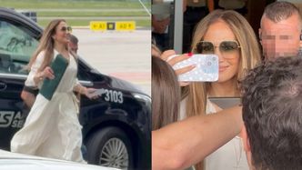 TYLKO NA PUDELKU: Jennifer Lopez w Polsce! Uradowana wokalistka pozowała z fanami do zdjęć (WIDEO)