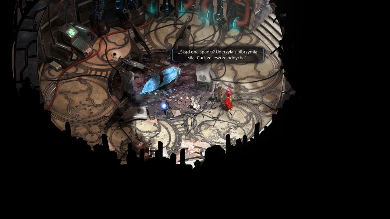 Torment: Tides of Numenera - bohater spadł z nieba