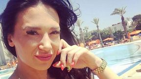 On grał z Pogonią, ona poleciała na wakacje. Zobacz zdjęcia ukochanej Borysiuka