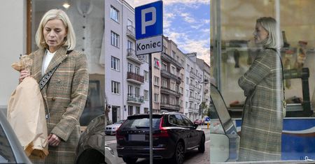 Naturalna Małgorzata Foremniak zaparkowała w NIEDOZWOLONYM MIEJSCU i pognała na zakupy
